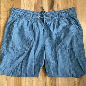 GAP chambray joggers